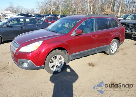 2014 Subaru Outback 2.5I Premium z USA, uszkodzony, nr VIN 4S4BRBCC8E3269980